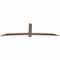 Ekena Millwork Bellingham Timber Gable Bracket, Douglas Fir, 108"W x 31 1/2"H x 1 1/2"D x 5 1/2"F, 7/12 Pitch GBW108X31X0206BEL00SDF - alternate 3